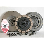 07-501CK.4C Stage 3 Heavy Duty Ceramic Solid Flywheel Conversion Clutch Kit: Ford 7.3L Powerstroke Diesel F250 F350 F450 Pickup - 13 in.