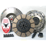 07-503iFA.3C Stage 3 Ceramic Clutch Kit includes Solid Flywheel: Ford 6.4L Powerstroke Diesel F250 F350 F450 F550 Super Duty - 13 in.