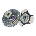 107688-7 New Spicer Style 14 in. (350mm) Stamped Pull-Type Angle Spring Single Plate 620 lbs.ft. Clutch Set: 1-1/2 in. Spline 3 Ceramic Super Button