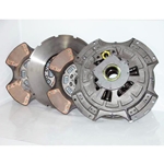 108063-59A New EZ Pedal 14 in. (350mm) Pull-Type 2 Plate 1-3/4 in. Spline 4 Ceramic Super Button Super Duty Clutch Set