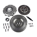 02-212CK Solid Flywheel Clutch Conversion Kit: Audi, VW - 9-1/2 in.