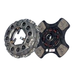 33-2077-24 New Lipe Style 13 in. (330mm) 1-1/2 in. Spline 4 Paddle Ceramic Button Clutch Set 454cid Gas