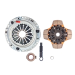 08952P4 Exedy Stage 2 Ceramic 4 Paddle Racing Clutch Kit: Acura CL, Honda Accord, Prelude - 220mm