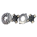 14-1072-24 New Lipe Style 14 in. (350mm) Push-Type Direct Pressure 2 Plate 700 Lbs.Ft. Clutch Set: 1-1/2 in. Spline Ceramic Button