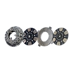 14-1113-46 New Lipe Style 14 in. (350mm) Push-Type Direct Pressure 2 Plate 1000 Lbs.Ft. Clutch Set: 1-3/4 in. Spline Ceramic Button