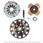 08951P4FW Exedy Stage 2 Ceramic 4 Paddle Racing Clutch and Flywheel Kit: Acura RSX Type S, Honda Civic Si - 215mm