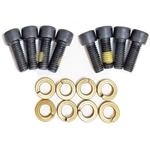 CRP229K: 8 piece Clutch Mounting Bolt & Washer Kit: 3/8"-16 x 1" Grade 8 Socket Head Screw with Nylon Threadlock