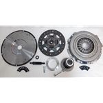 07-192CK Solid Flywheel Conversion Clutch Kit: Ford Mustang Base 3.7L V6 - 11"
