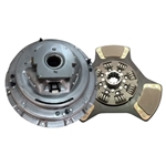 109400-5 New Sure-Shift 14 in. (350mm) Pull-Type SOLO Single Plate 620 lbs.ft. Clutch Set: 1-3/4 in. Spline 3 Ceramic Super Button Standard Stroke